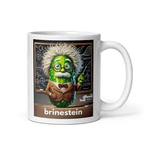 Brinestein White Glossy Mug