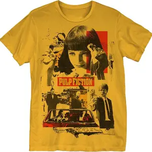Movie Collage Pulp Fiction 80s 90s T-Shirt