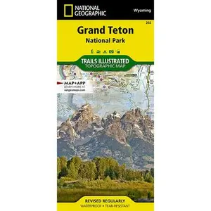 Grand Teton National Park Map -- National Geographic Maps - Trails Illust, Sheet Map, Folded