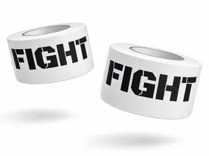 FIGHT. 3 ROLLS TAPELETICS ATHLETIC TAPE