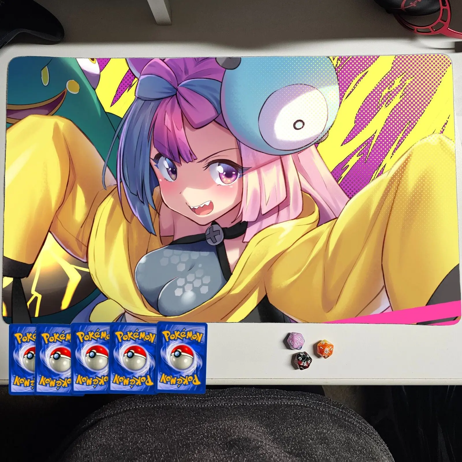 Pokemon Playmat Iono Tcg Ccg Playmat Custom Card Mat