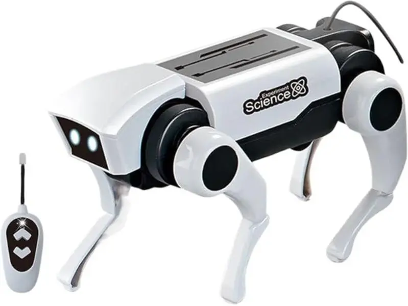 AI Robot Dog - Solar Interactive Educational Kit,Science Kits - for Adults Kids Boys Girls Birthday Holiday Parties