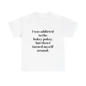 Hokey Pokey Unisex Tee, Funny Graphic T-Shirt, Gift for Dancers, Playful Humor Shirt, Comfortable Casual Wear, Funny Dad Joke