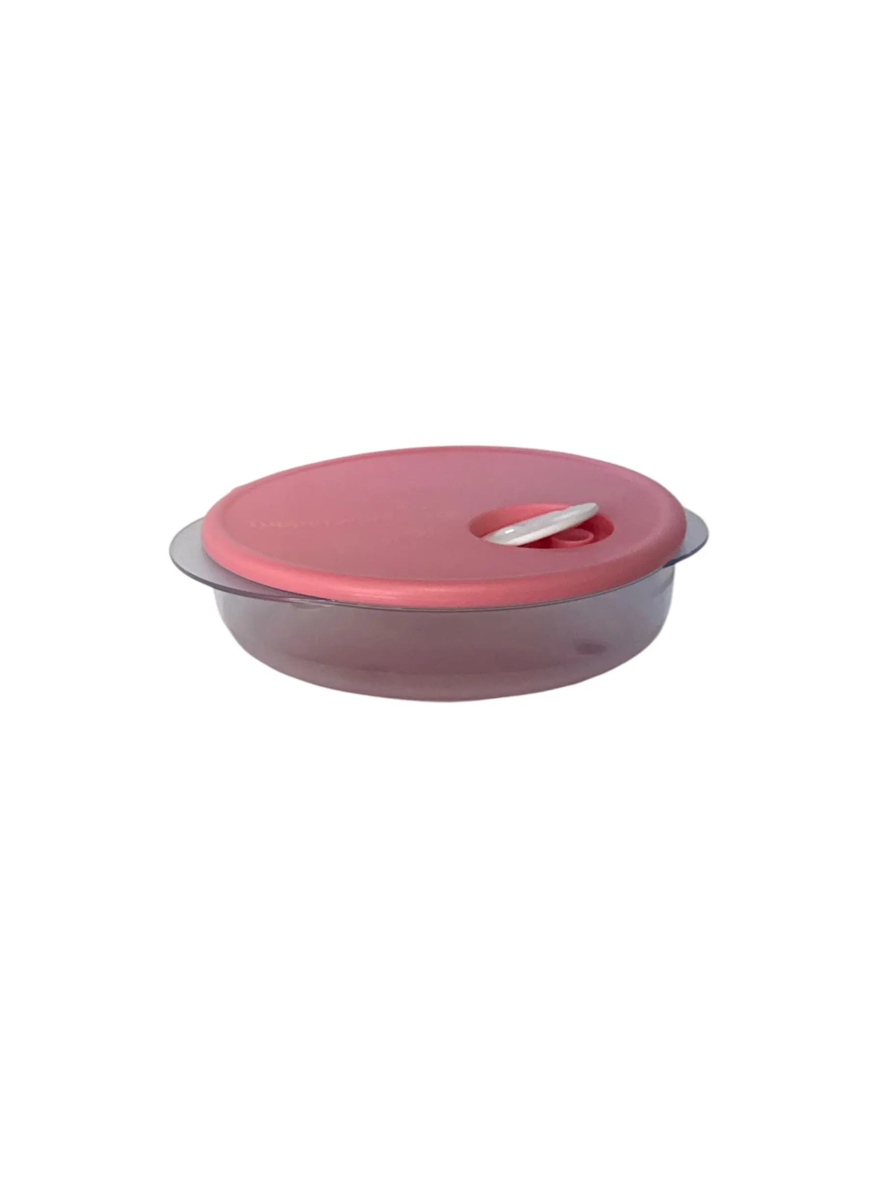 Policarbonato Clear Pink Lid for Microwave Use - Microwave Safe Durable Food Storage & Reheating Container