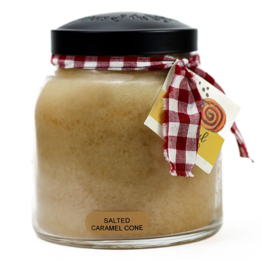 Salted Caramel Cone - 34 oz Papa Candle