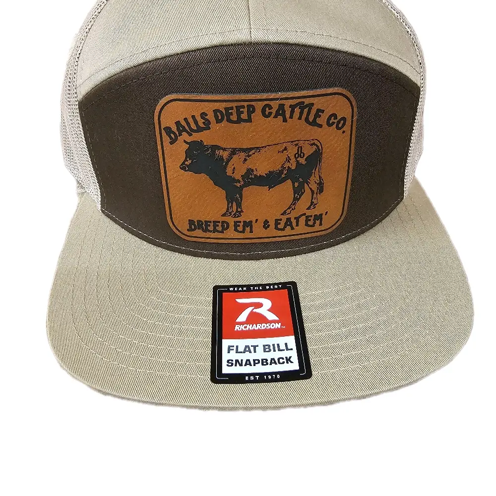 BALLS DEEP CATTLE CO. Richardson 168 snap back