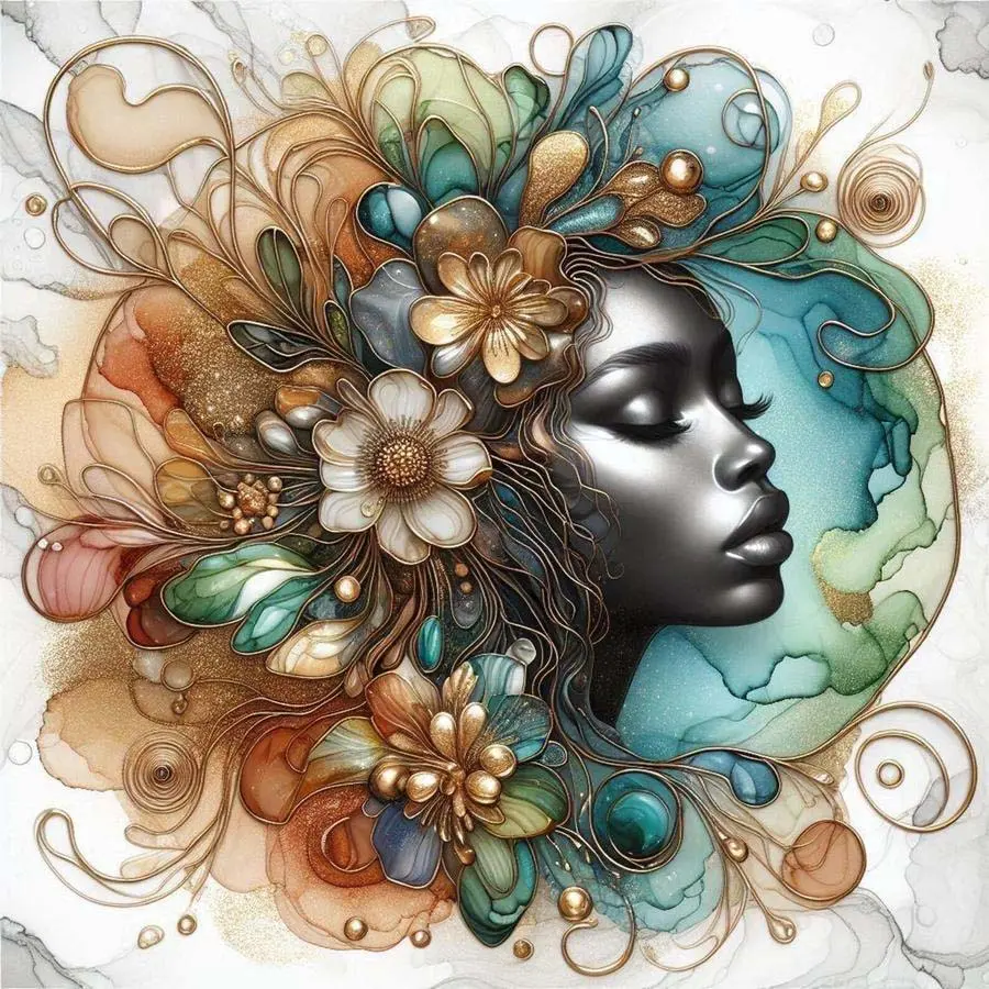 1pcs 5D DIY diamond painting kit, 5D diamond art set, animation, floral pattern diamond painting kit, full round diamonds DIY, mosaic, diamond art, DIY art home decor, DIY Experience, Handicraft, gifts.