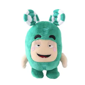 8pcs/Lot Oddbods Cartoon Plush Toys Stuffed Kids Toy Collection Kids Doll Christmas Birthday Gift Home Decoration 18 cm-24cm