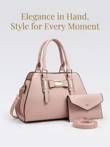 PU Women's Tote Bag Crossbody Bag Casual Geometric Pattern Zipper Closure Polyester Fashion Ladies Handbag