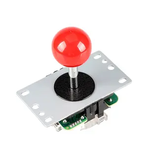 Red Arcade Classic Competition 5 Pin Stick 5P Rocker 4-8 Ways Joystick For PC  360 PS2 PS3  Arcade DIY Kit Parts Mame Jamma Machine Gaming