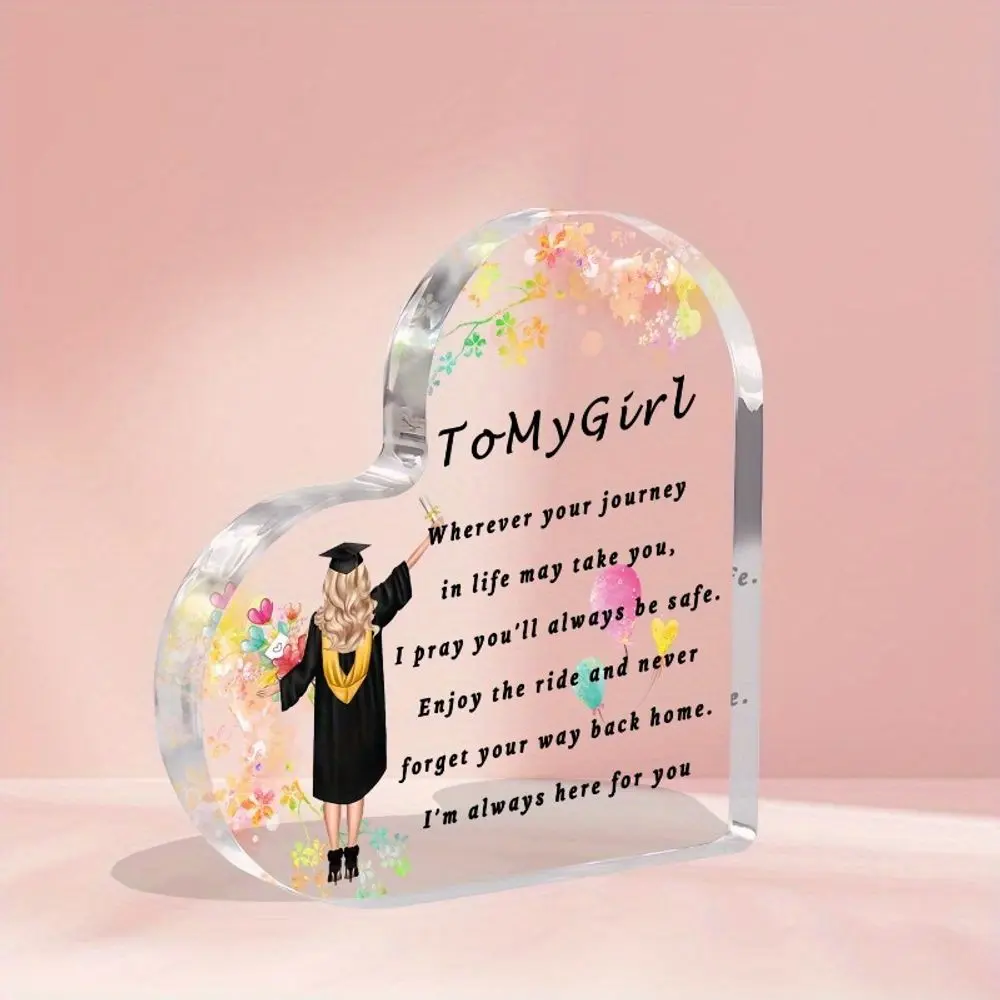 Graduation Gifts for Her Class of 2026 College Graduation Gifts for Her High School 5th 8th Grade Graduation Gift for Girls Inspirational Decorative Desk Sign for Daughter Sister Friends Farewell Gift