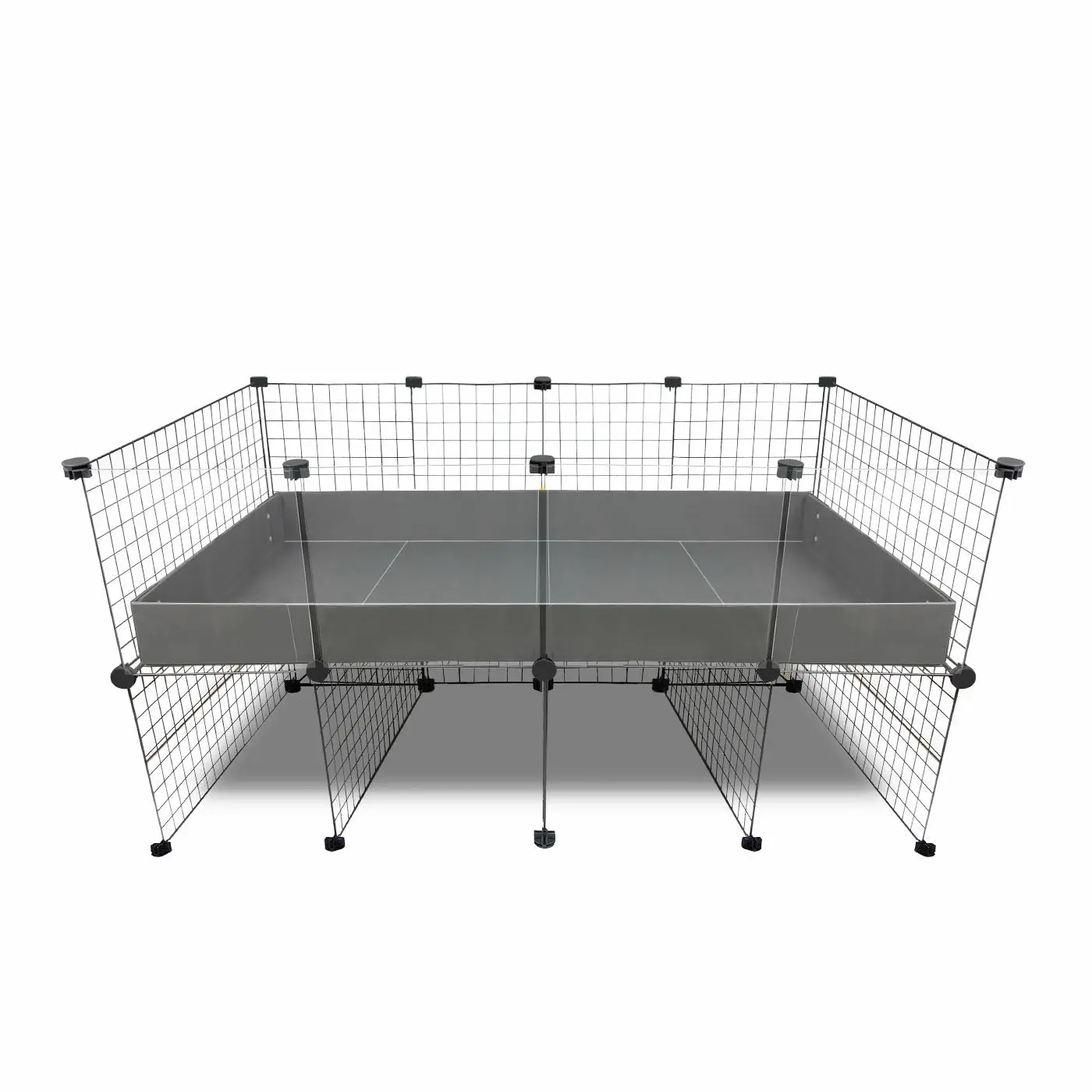 Piggy Condo C&C Cage with Pillars Piggy Condo C&C Cage with Pillars