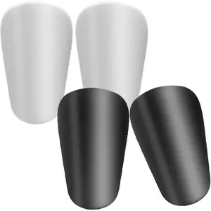 Soccer Extra Mini Shin Guards for Toddler Kids Youth and Adults - Ultra Miniature Shin Guards Soccer - Extra Small Shin Pads So Light and Comfortable Black Vests Training Football Equipment