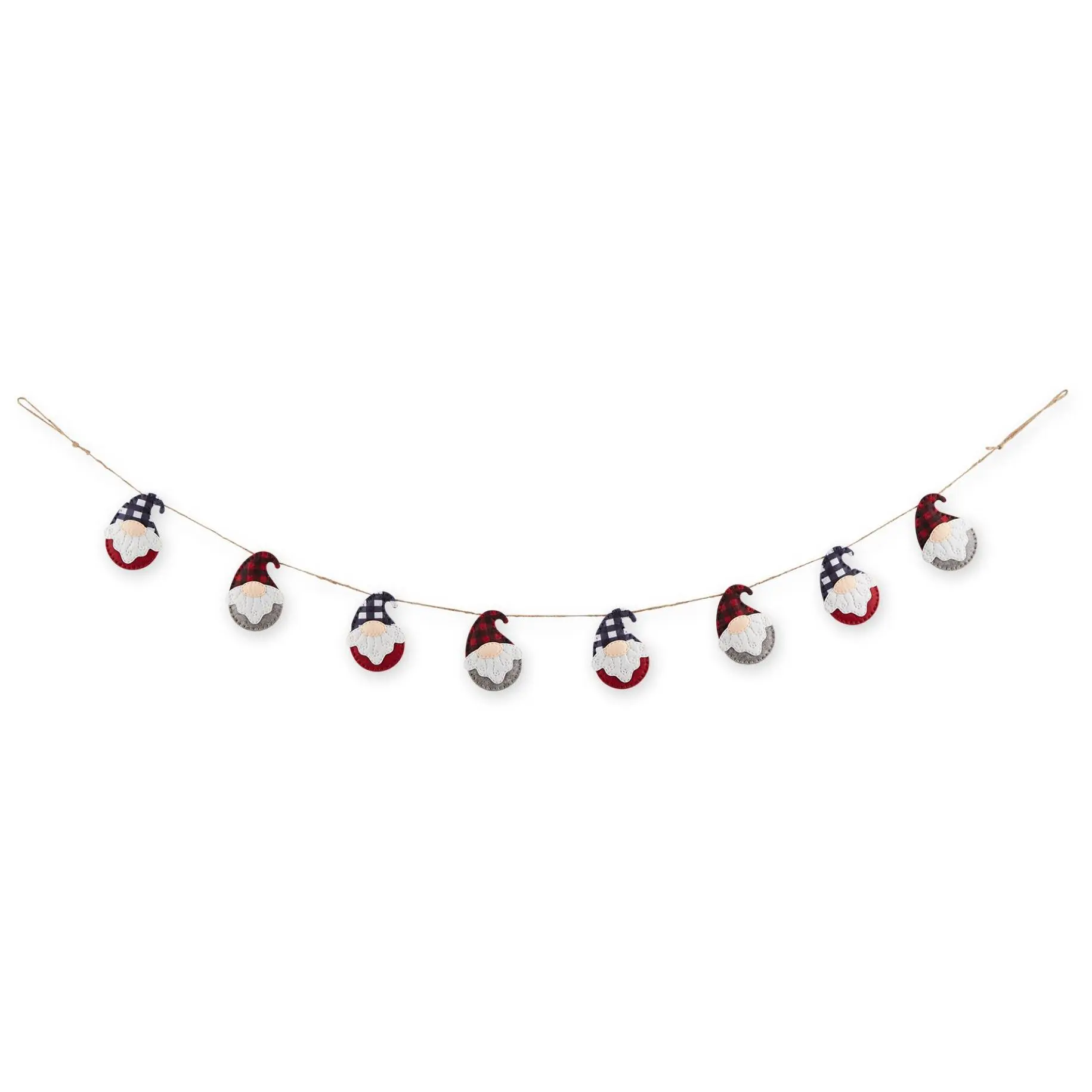 Design Imports Gnome Santa Garland