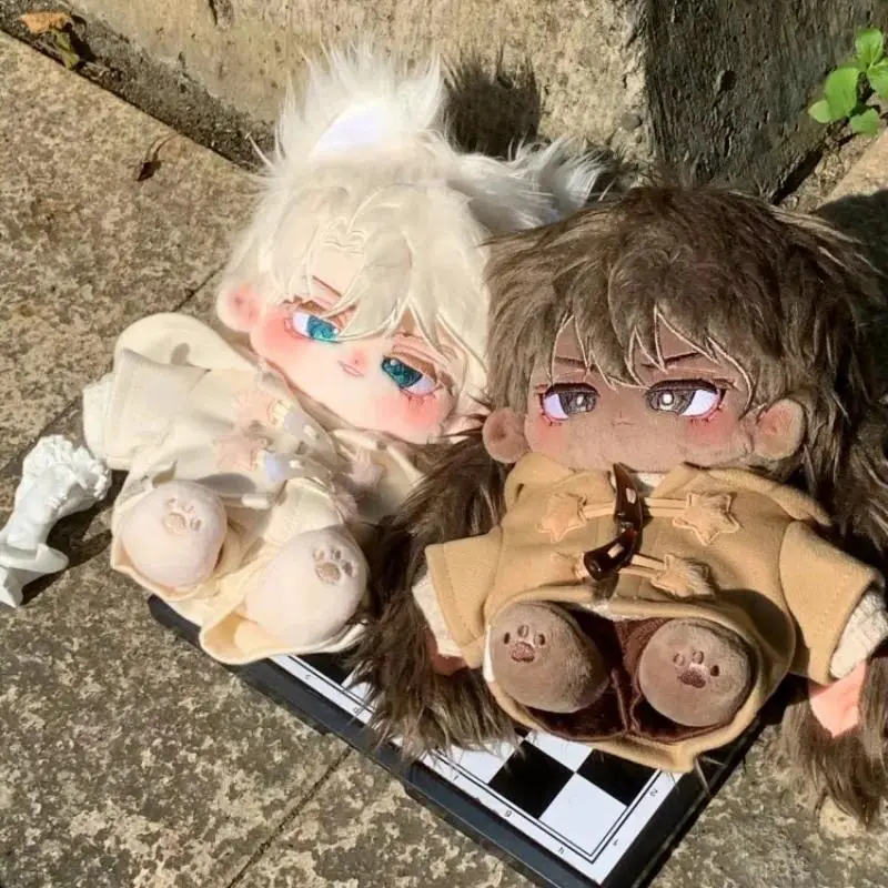 New 20cm Bl Manwha Hot Korean Zhenya Cartoon Push Dolls Kawaii Cosplay Cotton Stuffed Toys For Festival Gifts