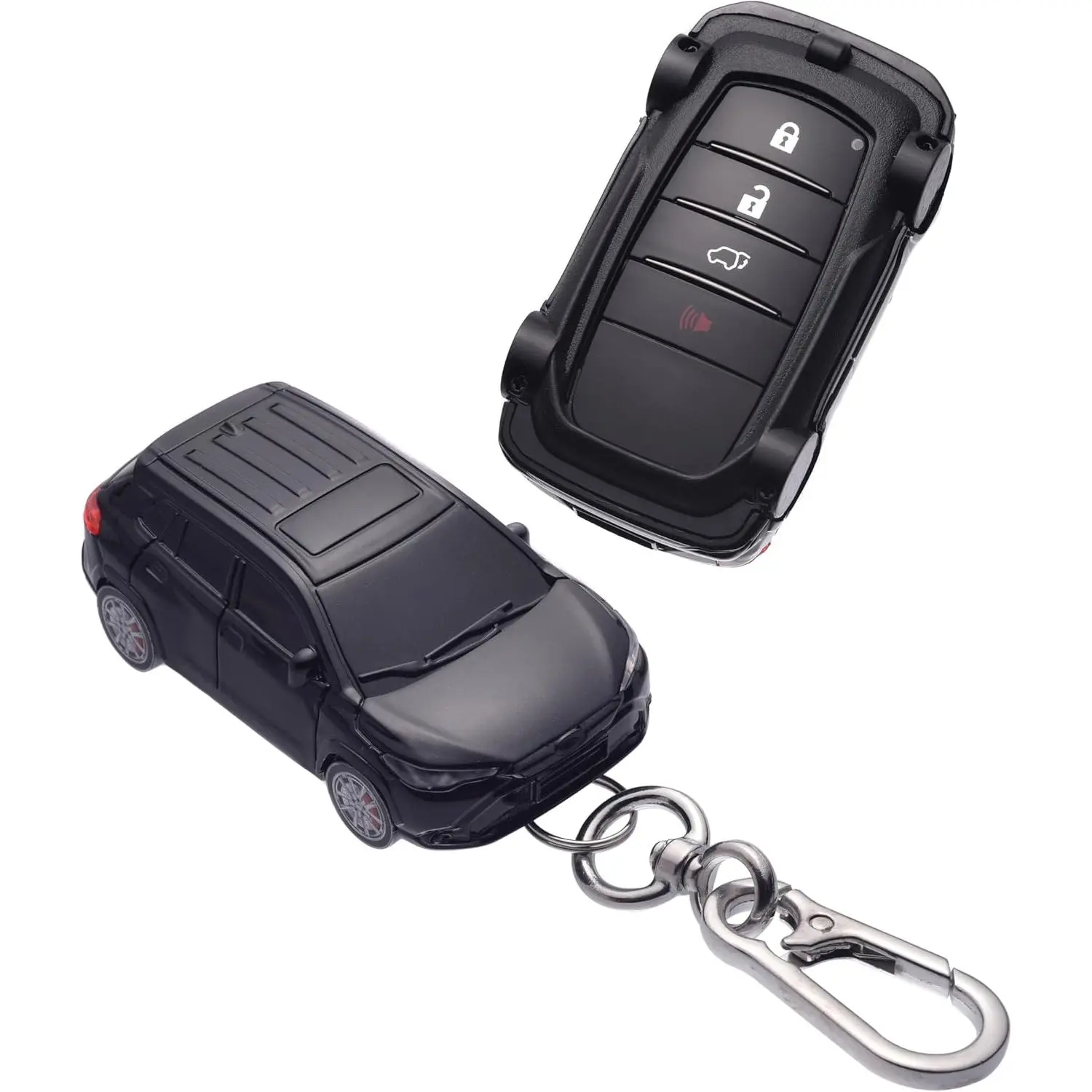 for Toyota Key Fob Cover  Styling Protection Key Shell-Compatible with Toyota 2025 Camry,2021-2025 Venza,2019-2025 Land Cruiser,2023-2025 Highlander,RAV4 Prime,Sienna,Fortuner,Mirai,Prius,Collora