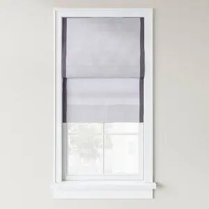 Light Filtering Cordless Linen Blend Roman Window Shade - Threshold Light Filtering Cordless Linen Blend Roman Window Shade - Threshold