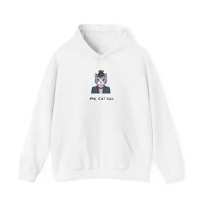 Mr. Cat Dad Hoodie – Logo Sweatshirt
