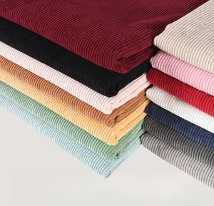 (36 inches/1 yard) corduroy fabric velvet stripe fabric shirt jacket sweater garment fabric solid colour cotton jacket trousers sofa cover fabrics
