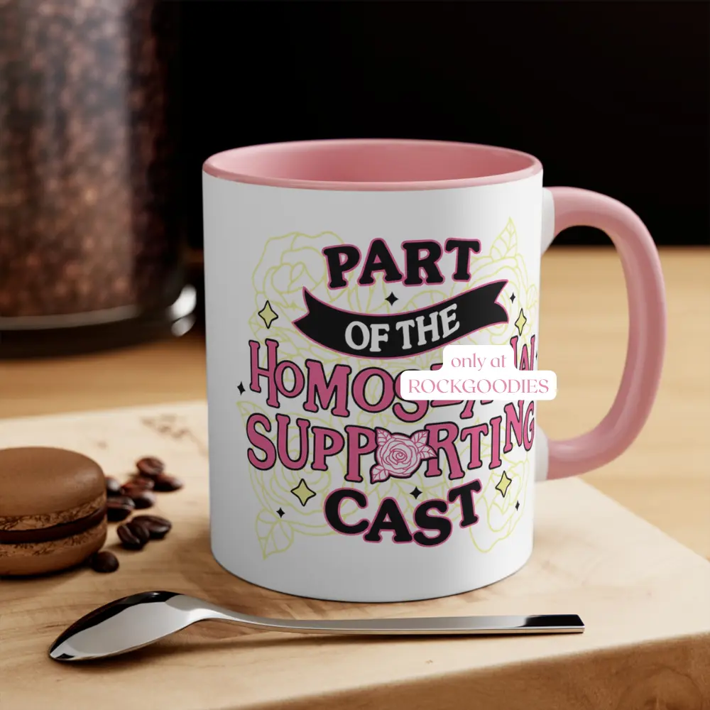11 Oz Classic Shaped Ceramic Printed Supporting Cast Anime Fan Coffee Mug - Plaid, Polka Dot, Patchwork Design, Washable Kitchenware Drinkware, Mother's Day Gift, Aesthetic Home Decor