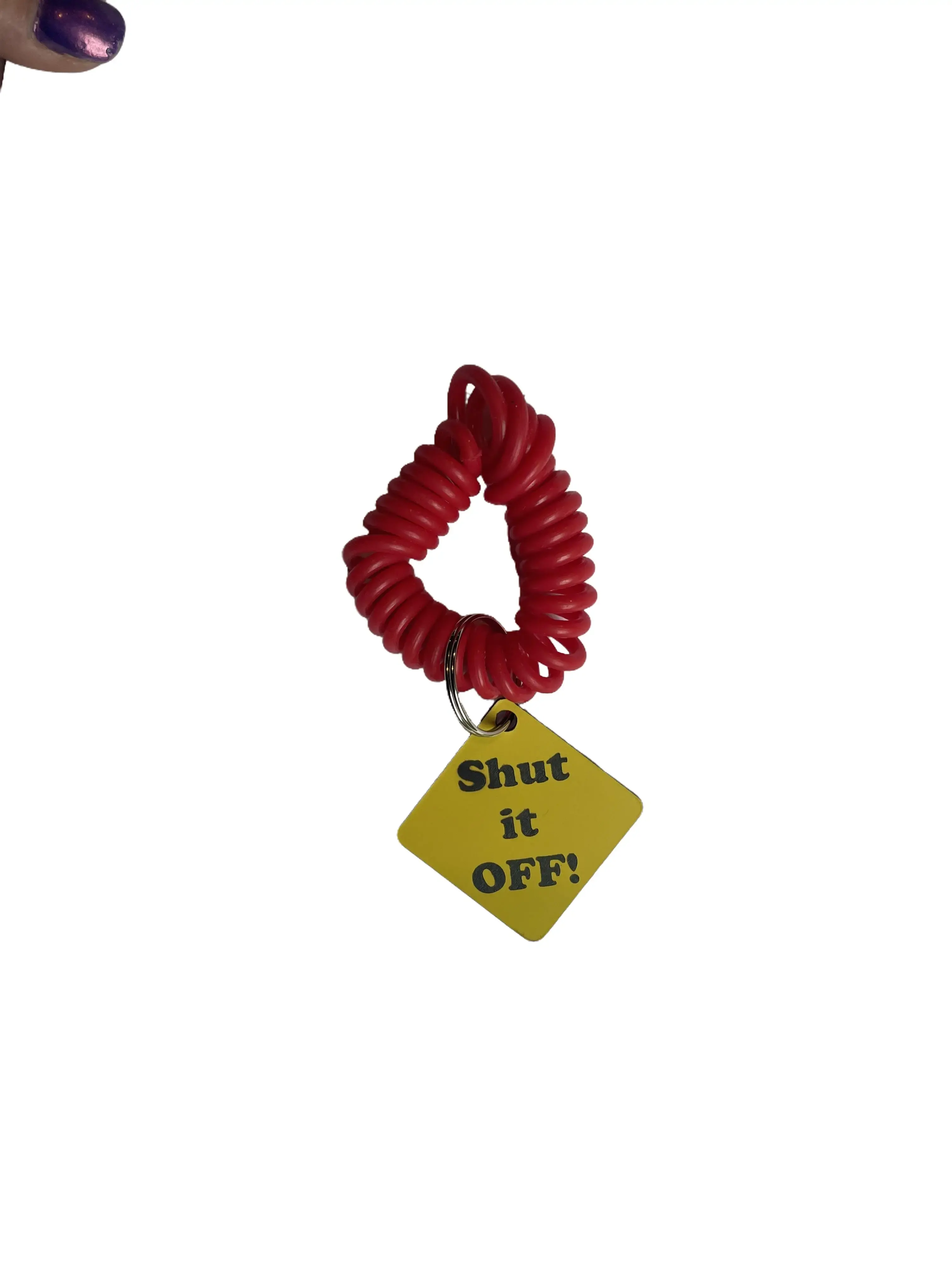 Shut It Off Wrist Reminder for water tanks and gardens