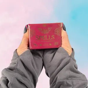 Spells: A Little Deck of Enchantments Rockpool Mini Cards 40 Compact Cards for Witchery Inspiration on the Go Perfect Gift for Aspiring Witches Ideal for Love Money Peace Protection Home Work Travel and Play