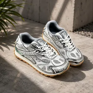 club soccer cleats Vintage Cyber Y2K Silver Sneakers  Shiny Metallic Upper, Cushioned Sole, Stylish Streetwear Shoes for School Commute Travel Gym Festival Everyday Outfits
