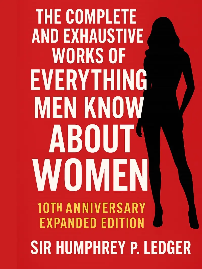 Everything Men Know About Women – Gag Gift Book