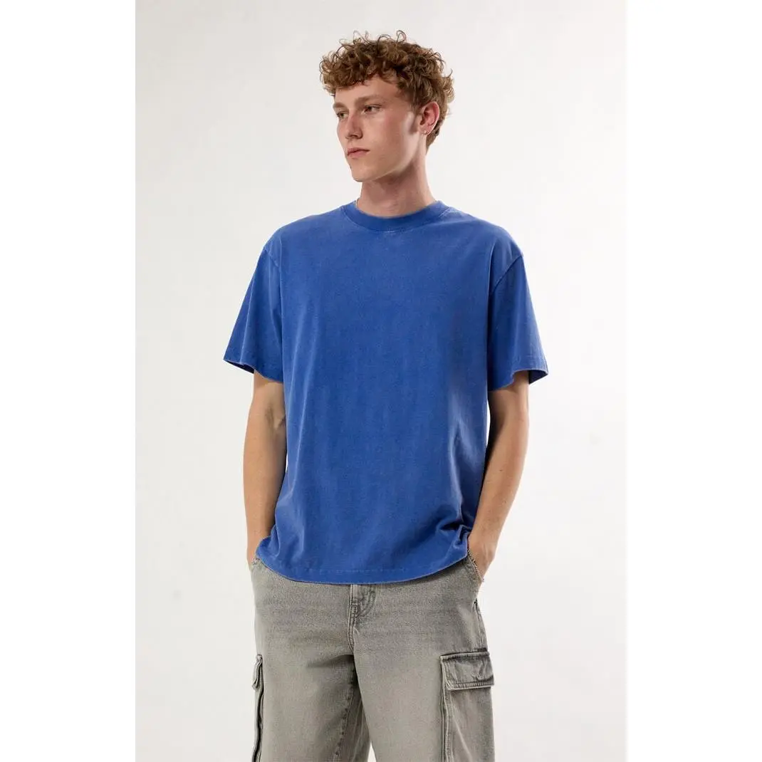 Pacsun Men's Blue Premium T-Shirt