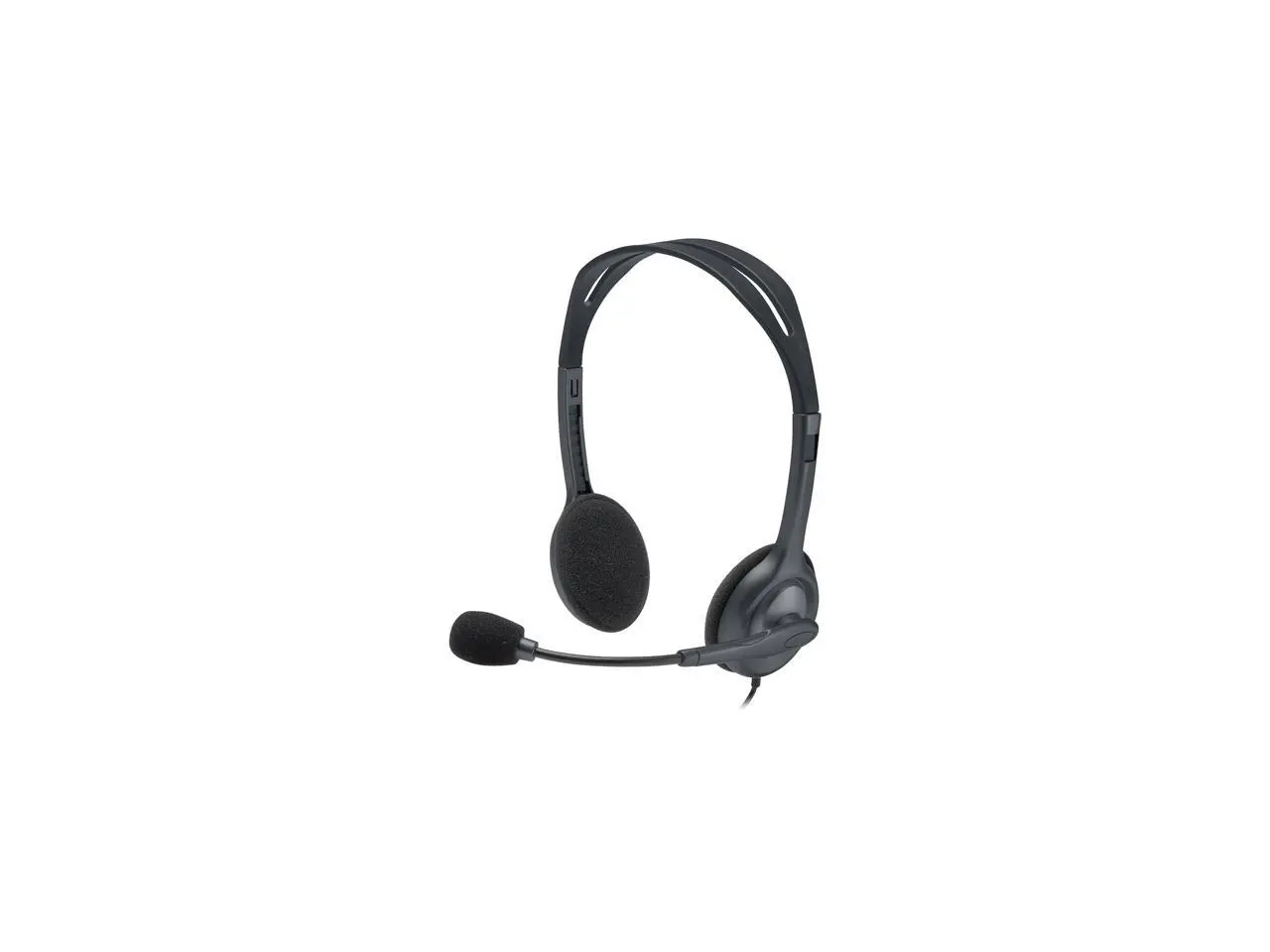 Logitech H111 3.5mm Connector Supra-aural Stereo Headset