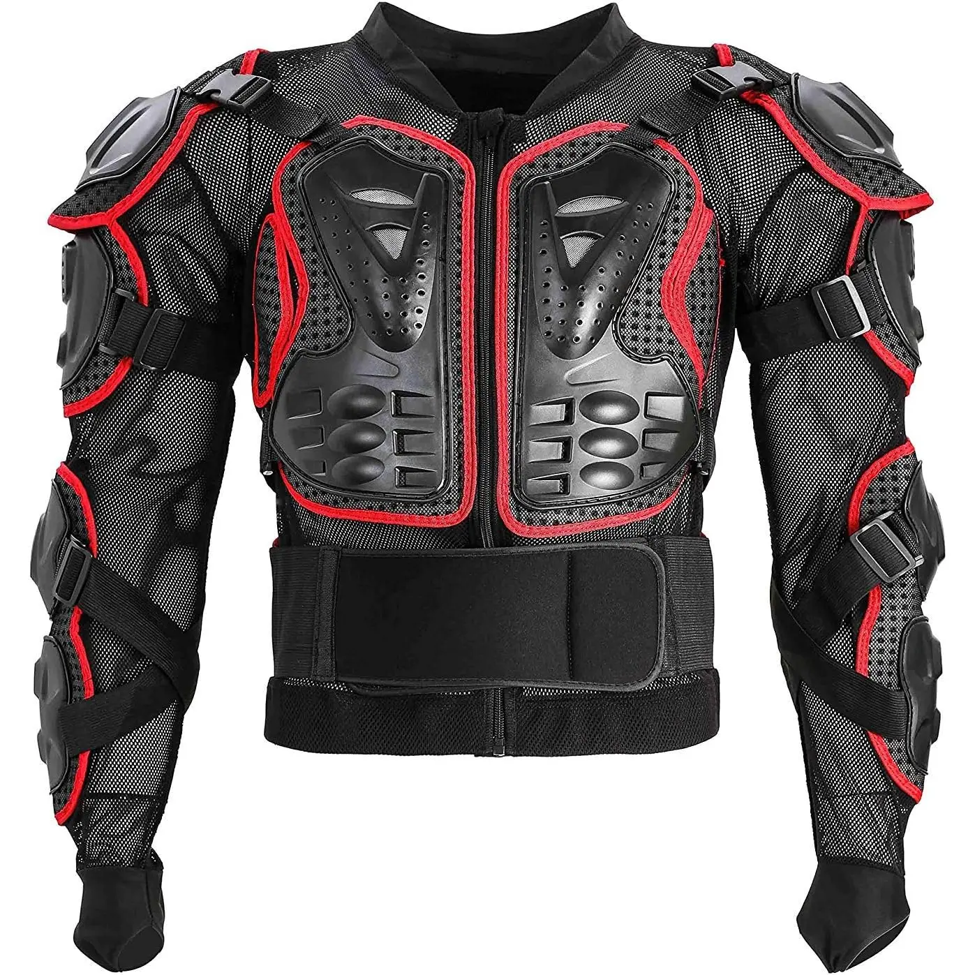 Motorcycle Protective Jacket Full Body Armor Protection Dirt Bike Gear ATV Protective Safety Gear Riding Racing Armor Motocross Protector Jacket Men Women for Off-Road Motorbike Cycling Skiing Skating GOHINSSTAR