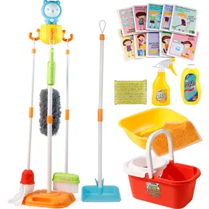 Kids Cleaning Set - 22-Piece Pretend Play Household Cleaning Tools for Toddlers
