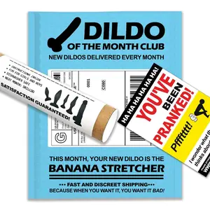 Embarrassing Prank Joke Fake Product Oversized Package sent directly to your Recipients,Gag will be Mailed right your Friend's Mailbox!
