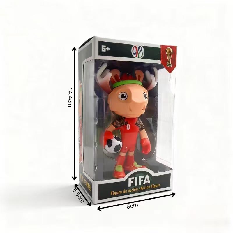 2026 World Cup Official Mascot Plush – "Blaze" Limited Edition | FIFA World Cup 26 Collectible Soft Toy, Soccer Fan Decor, Gift for Kids & Adults
