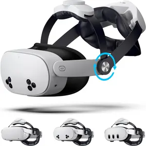 4-Way Adjustable VR Headset Strap Comfort Replacement for Meta Quest 2/3/3s outdoorfun