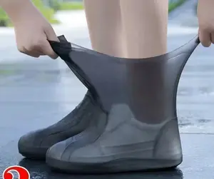 Waterproof Silicone Shoe Covers — Reusable Rain Boot Overshoes