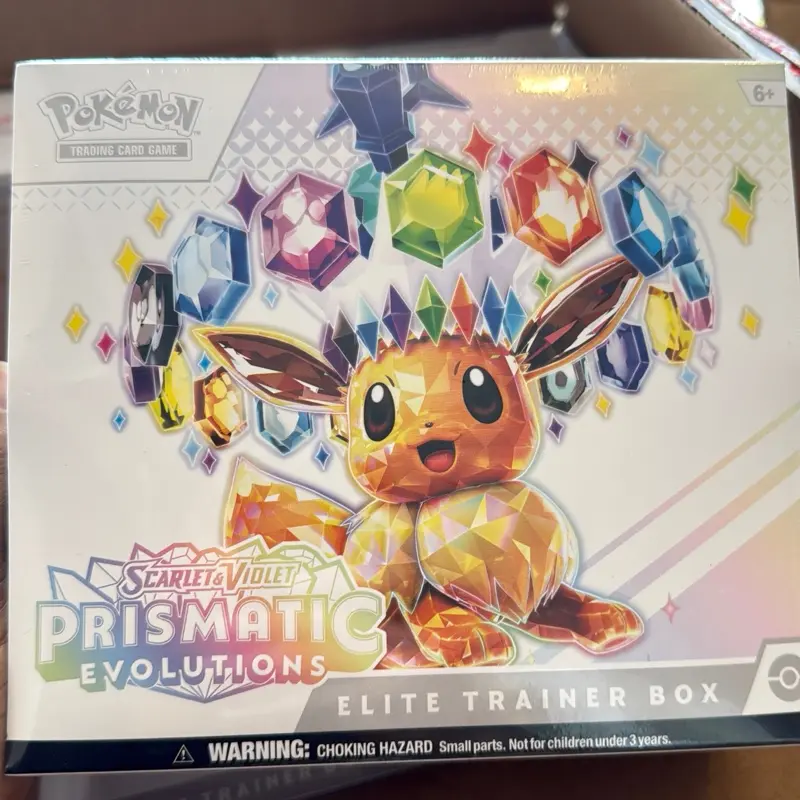 Prismatic Evolutions Elite Trainer Box The Pokémon TCG: Scarlet & Violet