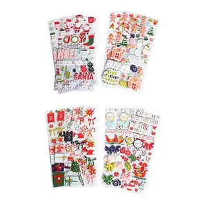 Crafts & Sewing Kingston Crafts Christmas and Winter Puffy Stickers - Set of 302