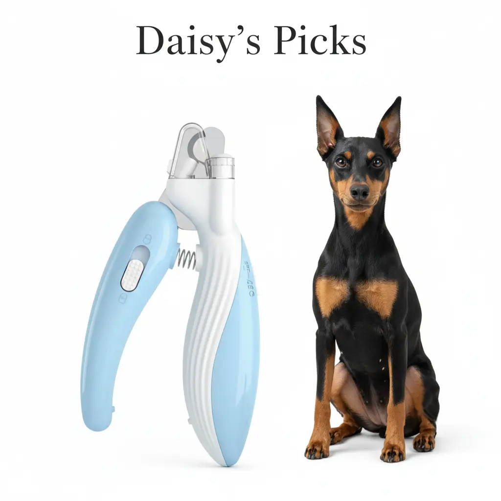 LED Pet Nail Clippers - Manual Clippers with LED Light for Dogs & Cats