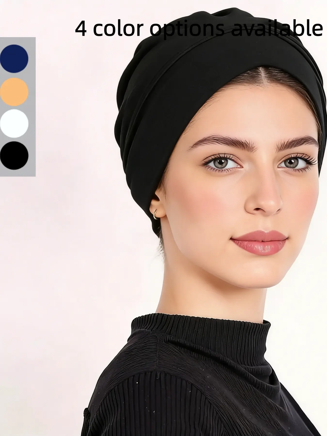 Premium Muslim Headscarf, Turban Hijab, Lightweight Soft Material, One Solid Color, Easy to Style, All-Season Comfort, Perfect for Any Occasion