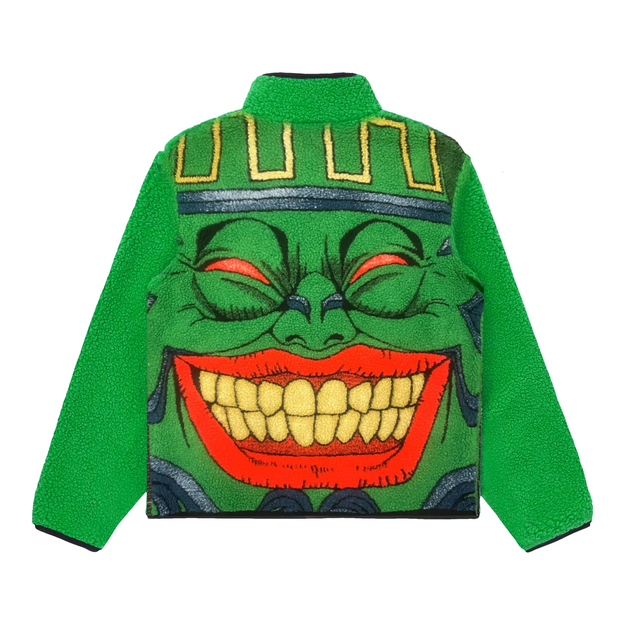 YUGIOH POT OF GREED SHERPA JACKET (GREEN) - TikTok Shop