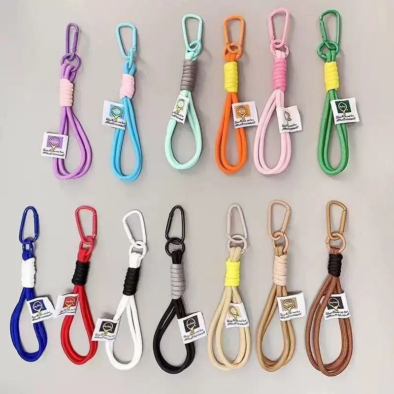 [Gift]Outdoor Backpack Rope Keychain Water Bottle Woven Hanging Strap Carabiner Climbing Buckle Couple Bracelet Bag Doll Pendant Key Ring Camping Gear Travel Accessory 2026