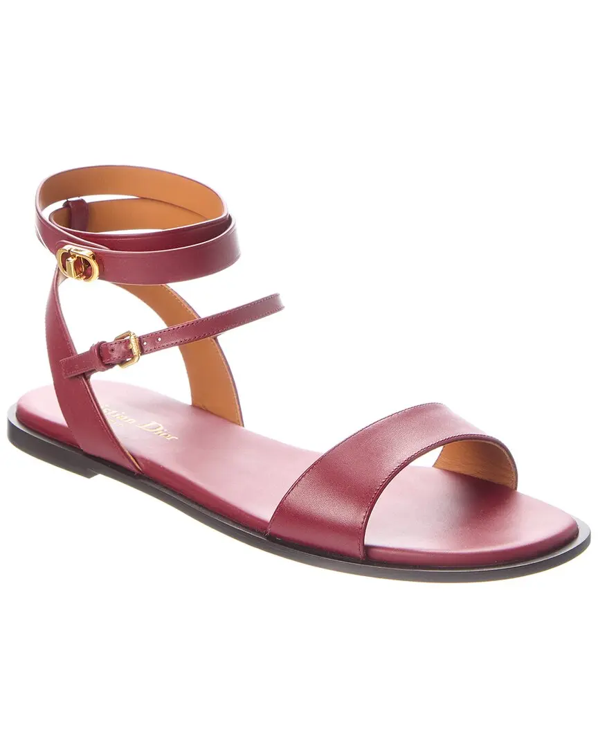 Dior 30 Montaigne Leather Sandal