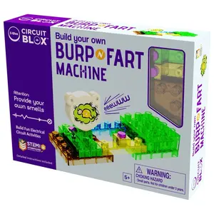 E-Blox Build your own Burp n’ Fart Machine gag gift, birthday - STEM Educational Toy