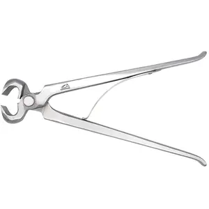 Equine Care Chrome Vanadium Steel Hoof Nippers for Hoof Trimming Spring-Loaded Tool for Foals and Livestock 10 Inch Drop-Forged Heat-Treated Blades Ergonomic Handles