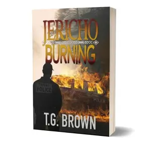 Signed Paperback (Book 2) Warren Lawson Series By T.G. Brown - Jericho Burning - Psychological Crime Thriller Series. Novel box set.  Dark and Gritty mystery noir.  Police procedural and action packed.