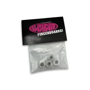 SLUSHCULT | Grom Fingerboard Wheels | White