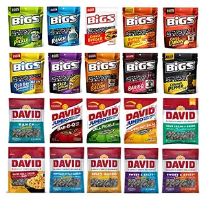 Sunflower Seeds Ultimate Variety Pack by BIGS and DAVID | 20 Unique Flavors Snack sunflower seeds Sunflower Seeds Ultimate Variety Pack by BIGS and DAVID | 20 Unique Flavors Snack sunflower seeds