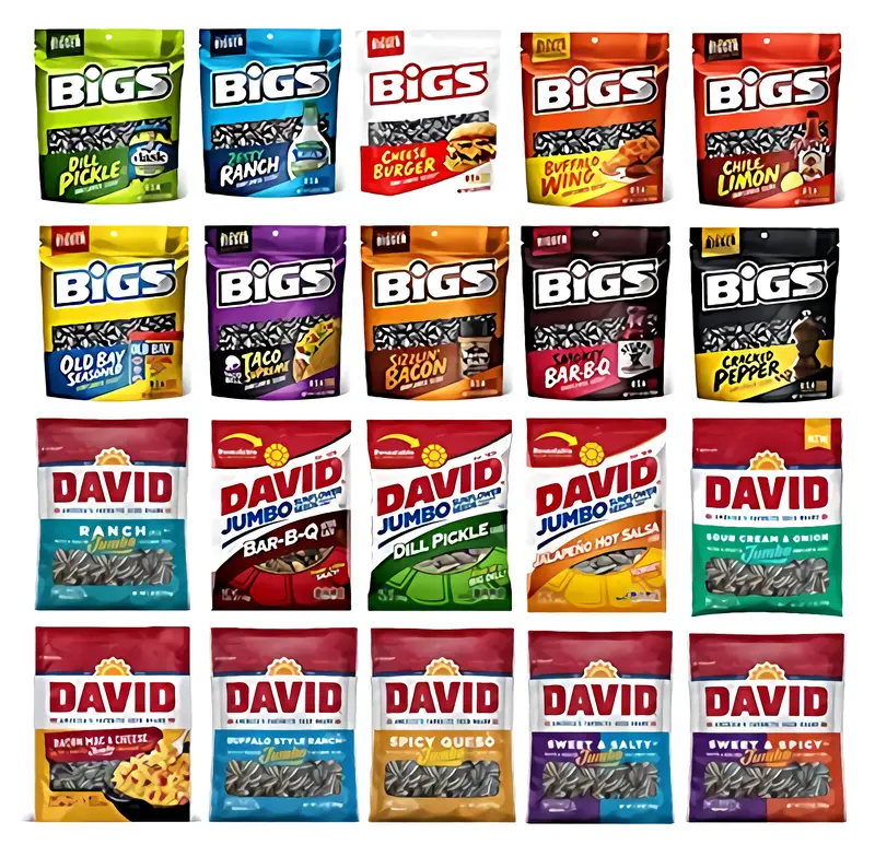 Sunflower Seeds Ultimate Variety Pack by BIGS and DAVID | 20 Unique Flavors Snack sunflower seeds