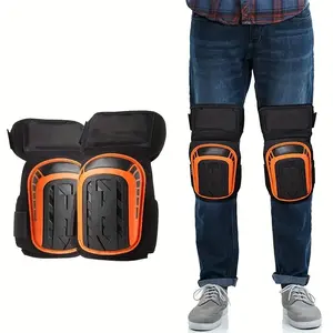 Heavy Duty Durable Knee Pads with Ergonomic Support, Ideal for Carpentry Renovation Flooring and Gardening